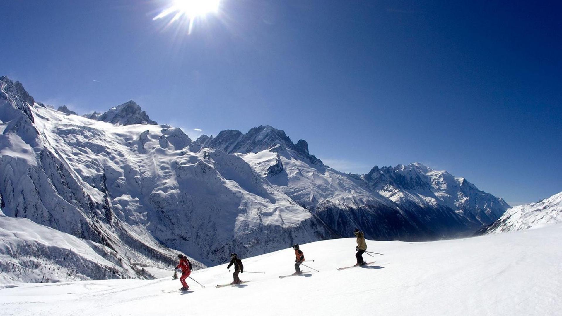 Apartment Jonquille Terrasse Centre Chamonix Mont Blanc Exterior photo